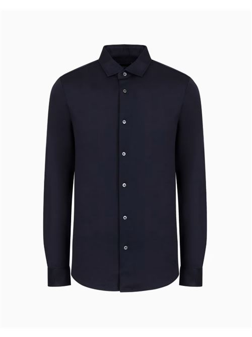 ASV SHIRT EMPORIO ARMANI | 8N1CG1.1JUVZ0920 BLU NAVY
